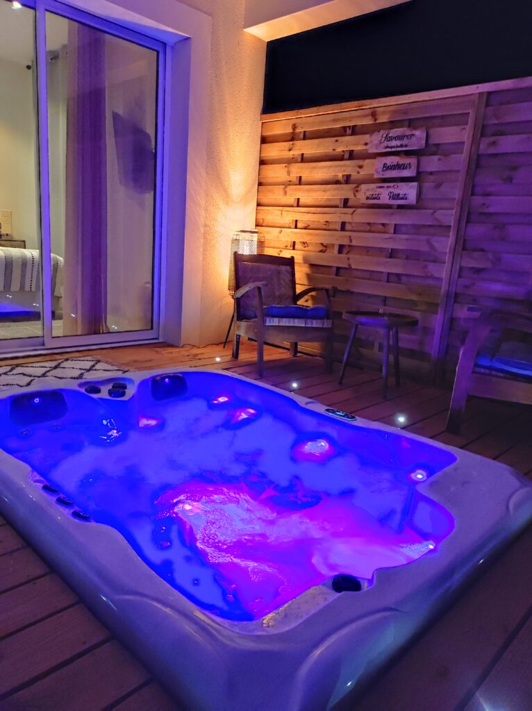 Chambre d'hôte jacuzzi spa